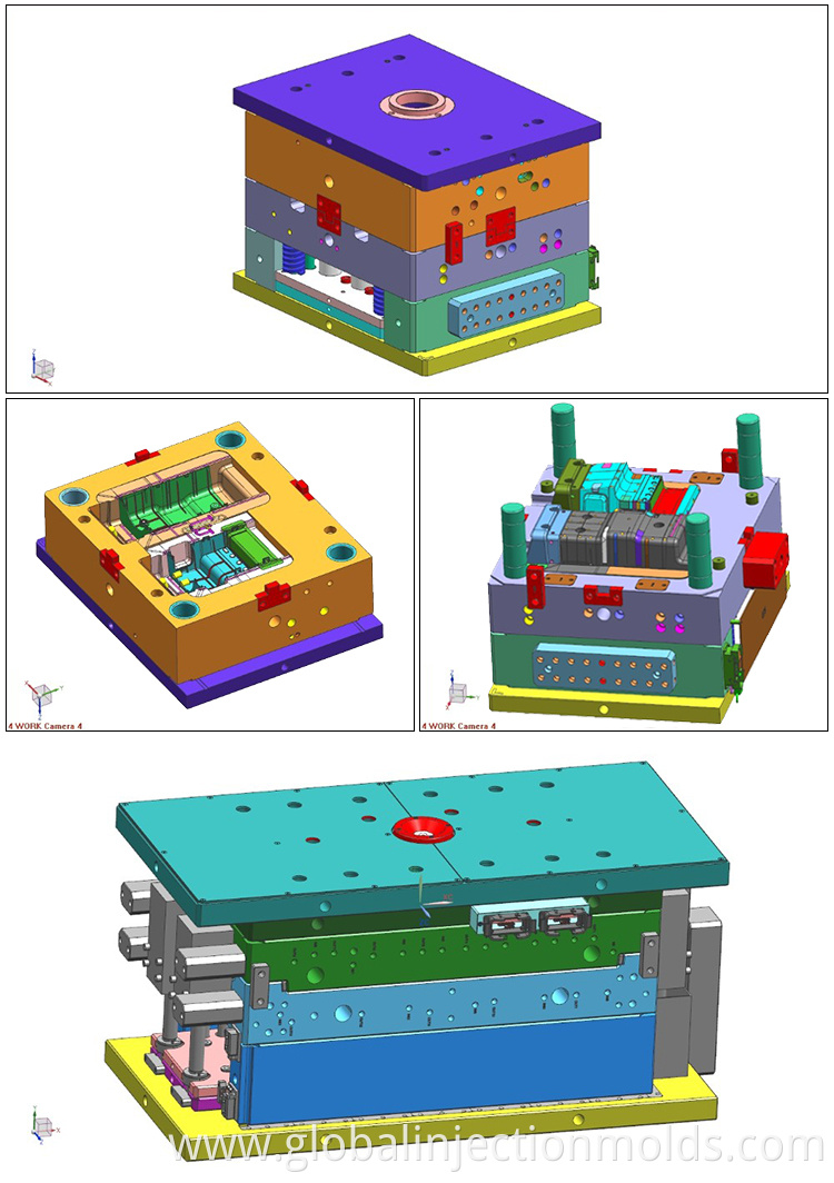 Plastic injection moulding/molding service for plug and socket